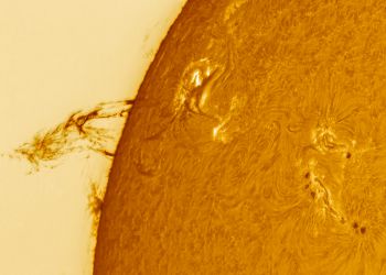 Solar Flare Event (SFE) der Stärke M1.9 vom 2. Oktober 2023