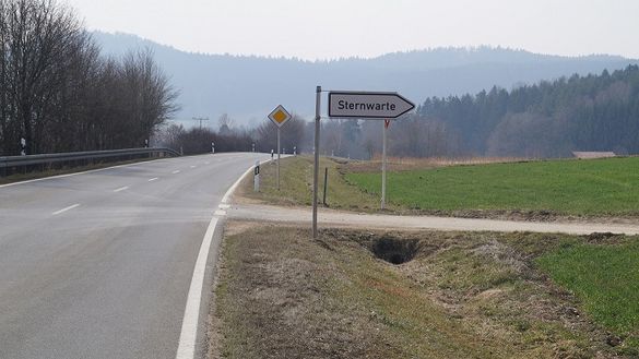 Schild Sternwarte