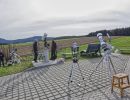 Eine ganze Armada an Teleskopen haben die Mitglieder f&uuml;r den Astronomietag aufgeboten!