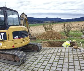 Bau der Teleskopsäulen (1)