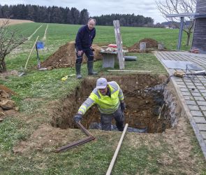 Bau der Teleskopsäulen (3)