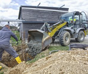 Bau der Teleskopsäulen (8)