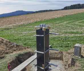 Bau der Teleskopsäulen (9)