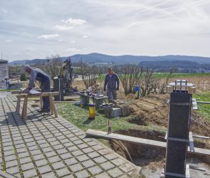 Bau der Teleskopsäulen (10)