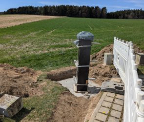 Bau der Teleskopsäulen (14)
