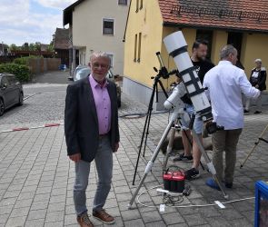 Betrieb am Stand der Sternwarte (10)