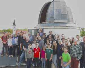Die Sternenfreunde Dieterskirchen besuchen im Rahmen des Vereinsausflugs 2023 die Sternwarte Regensburg...