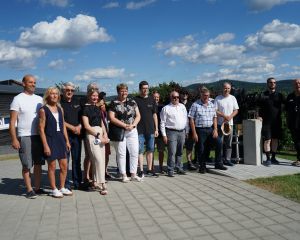Eine Reihe von Ehrengästen besuchte die Einweihungsfeier des ILE-Projekts