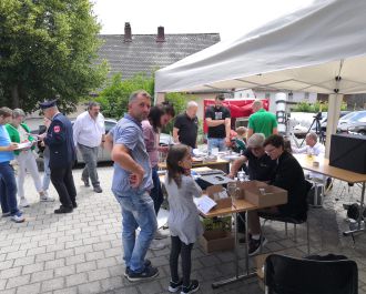 R&auml;tselspa&szlig; mit dem Astro-Quiz am Stand der Sternenfreunde