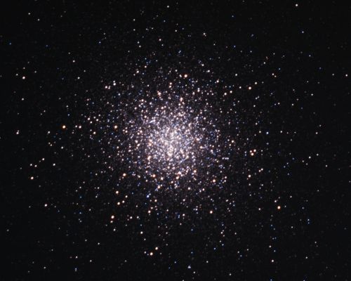 Erstes Bild der neuen Astrokamera FLI ML 50100 auf der Sternwarte Dieterskirchen: M13, der Herkuleshaufen Erstes Bild der neuen Astrokamera FLI ML 50100 auf der Sternwarte Dieterskirchen: M13, der Herkuleshaufen