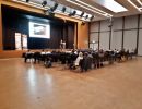 Etwa 80 Amateurastronomen aus dem gesamten deutschsprachigen Raum besuchen das Vortragsprogramm und die VdS-Mitgliederversammlung