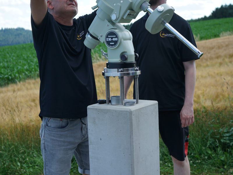 Einweihungsfeier Teleskopsäulen (6) Einweihungsfeier Teleskopsäulen (6)