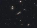 Hickson 44   Etwa 60 Mi. Lichtjahre entfernt, im Sternbild L&ouml;we, befindet sich diese wundervolle Galaxiengruppe.