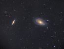 M81 und M82: Bodes Galaxie und Zigarrengalaxie