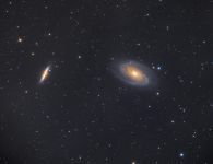 M81 und M82: Bodes Galaxie und Zigarrengalaxie