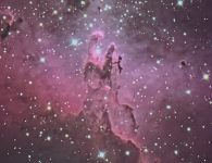 Zentrum des Adlernebel M16 (Pillars of creation)