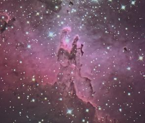 Zentrum des Adlernebel M16 (Pillars of creation)