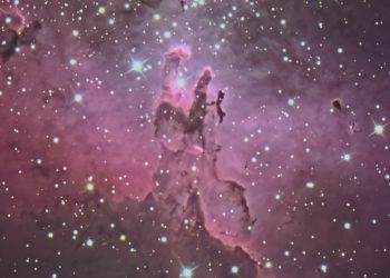 Zentrum des Adlernebel M16 (Pillars of creation)