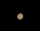 Jupiter, Io und der Schatten von Europa