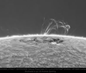 Ansteigende Sonnenaktivität im September 2022 (2)