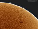 Die Sonne am 3. Juni 2021 im Detail