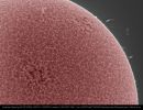 Sonne mit Protuberanzen am 25. September 2021 (2)